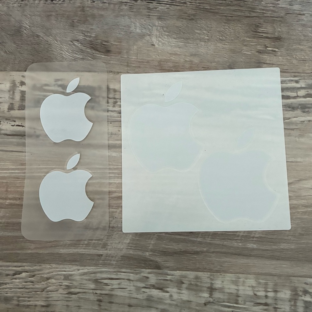 Apple brand stickers